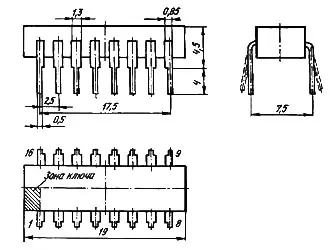 К561ЛЕ5А микросхема фото 2 К561ЛЕ5А микросхема фото 2