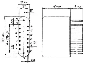 211ХЛ3 микросхема фото 2