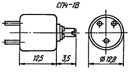 СП4-1В 0.25Вт 2.2 мОм фото 3
