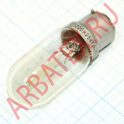 Ц 220-25-1 b22 лампа накаливания фото 3 Ц 220-25-1 b22 лампа накаливания фото 3