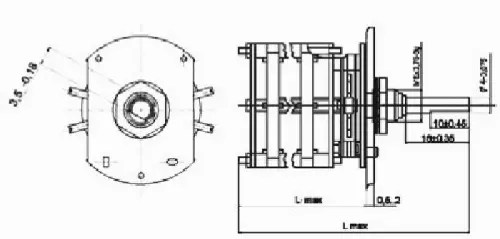 ПГ39-510В переключатель галетный фото 3