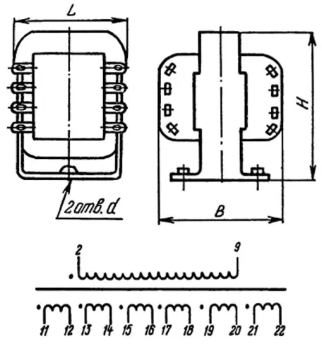 ТПП288-220-50 трансформатор фото 3 ТПП288-220-50 трансформатор фото 3
