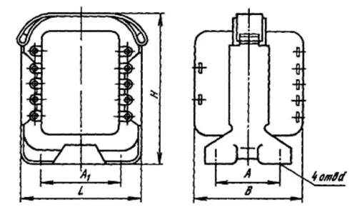 ТАН41-127/220-50В трансформатор фото 3