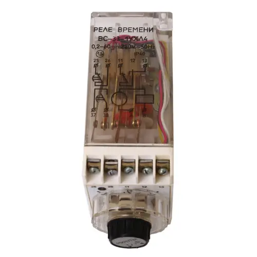 ВС-33-1 0,2-60 сек. 24В реле времени фото 2