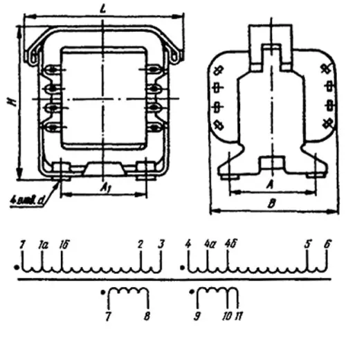 ТН3-127/220-50 трансформатор фото 3 ТН3-127/220-50 трансформатор фото 3