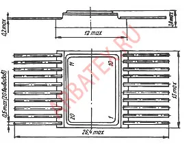 1533АП6 микросхема фото 2 1533АП6 микросхема фото 2