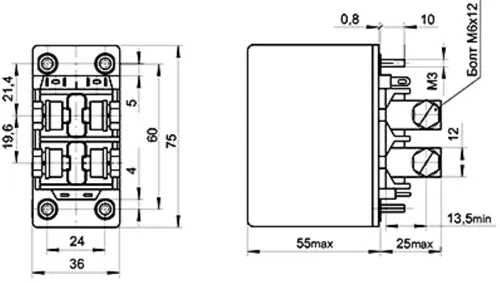 КНЕ-220 27В контактор фото 7