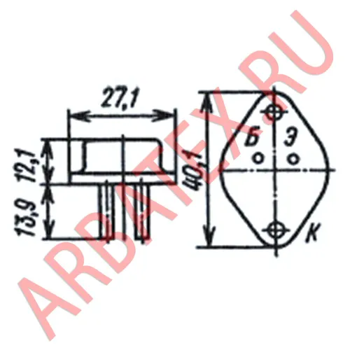 КТ827А6 транзистор фото 3