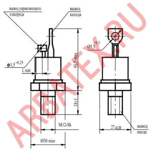 Т152-63-18 тиристор фото 3