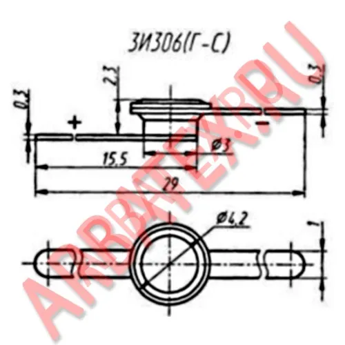 ЗИ306К диод фото 3 ЗИ306К диод фото 3