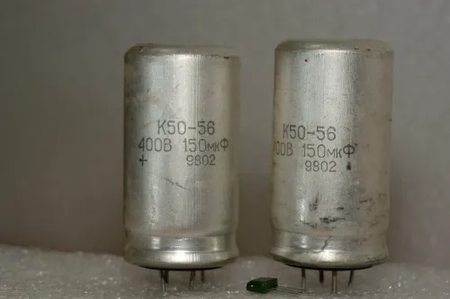 К50-56 400в 150 мкф фото 2 К50-56 400в 150 мкф фото 2